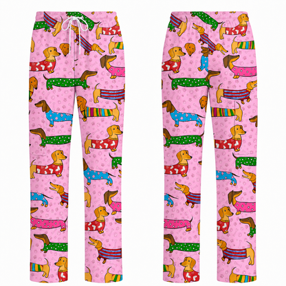 Dachshund Dog Scrub Top, Funny Wiener Dog Scrubs For Nursing, RN LPN CNA Healthcare Workers Gift