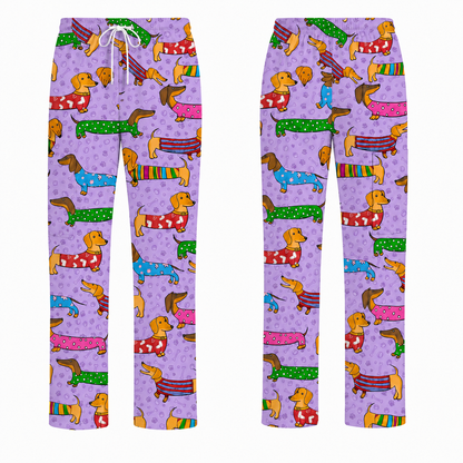 Dachshund Dog Scrub Top, Funny Wiener Dog Scrubs For Nursing, RN LPN CNA Healthcare Workers Gift
