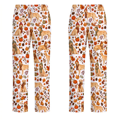 Labrador Retriever Nurse Scrub Top, Funny Autumn Lab Dog Medical Scrubs for Veterinary & Healthcare Staff, Breathable Fabrics Nursing Uniform