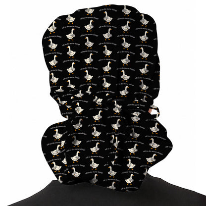 Off To Do Nurse Things Goose Scrub Cap, Funny Goose Nurse Caps, Cute Medical Scrubs For Nurses