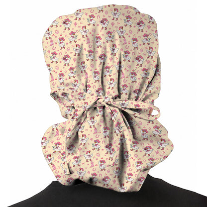 Cowgirl Goose Scrub Cap, Western Duck Nurse Caps, Funny Country Gift For Nurses
