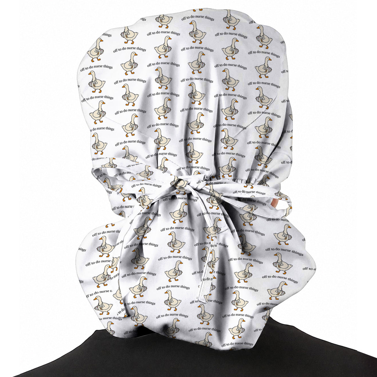Off To Do Nurse Things Goose Scrub Cap, Funny Goose Nurse Caps, Cute Medical Scrubs For Nurses